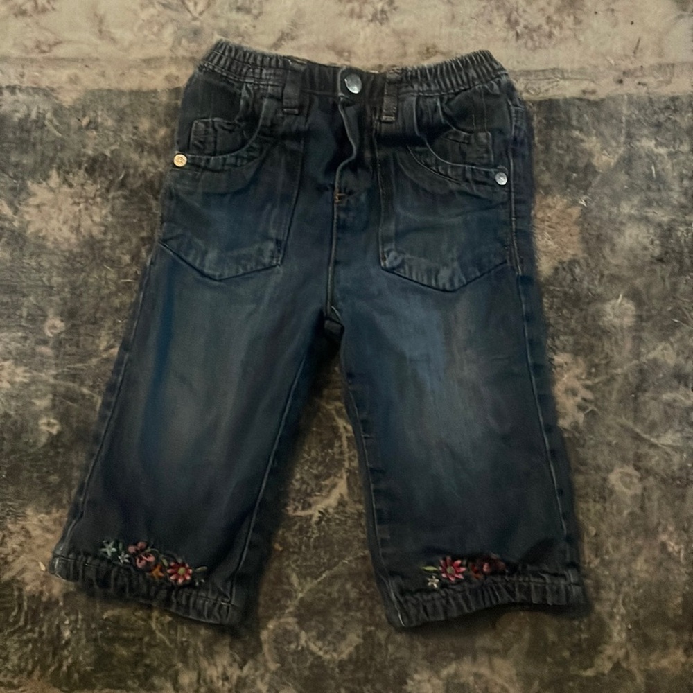 The children’s place embroidered girl’s jeans